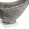 Set of 2 Brown Ceramic Coastal Bird Sculpture, 16.75", 18.25"